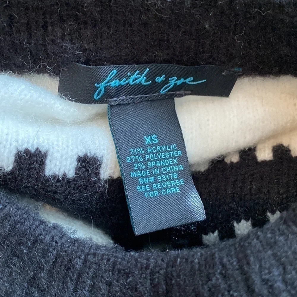 Faith&Zoe boho knit pattern XS